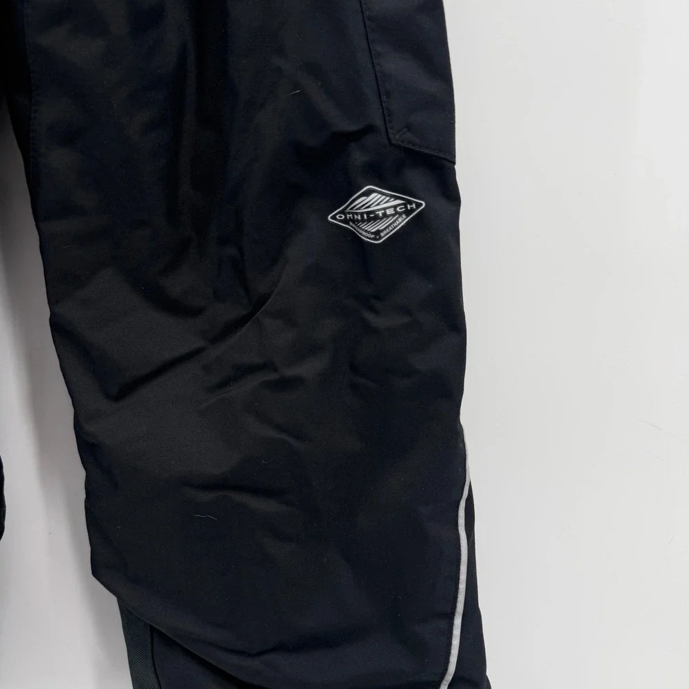 Columbia Bugaboo Snow‎ Pants Kids Small 7/8 Black Omni-Heat Waterproof XG8016
